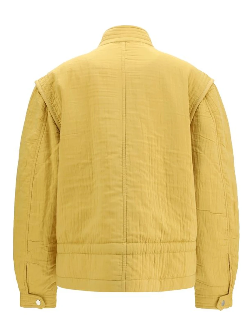 Bicolor Modal Full-Length Jacket