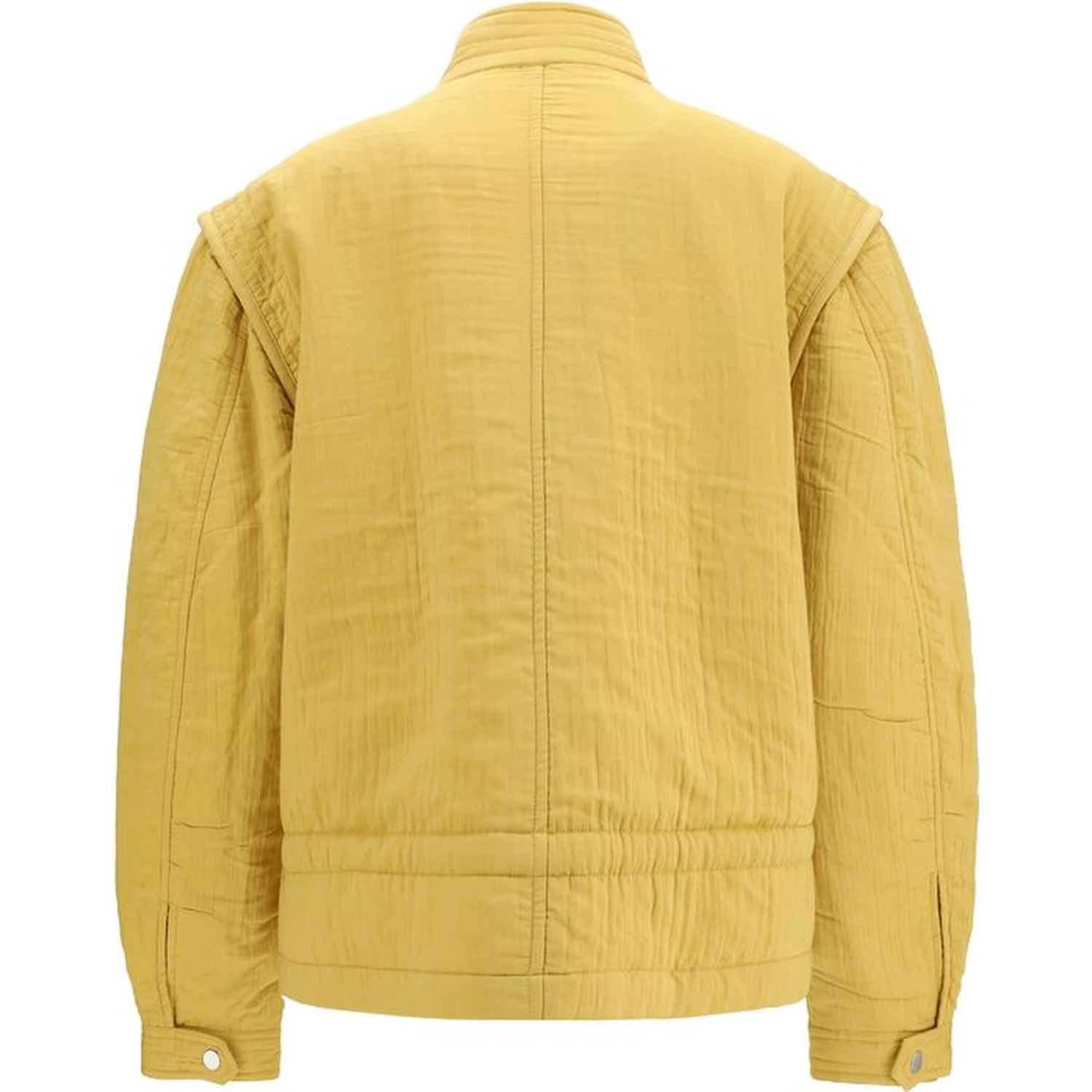 Bicolor Modal Full-Length Jacket