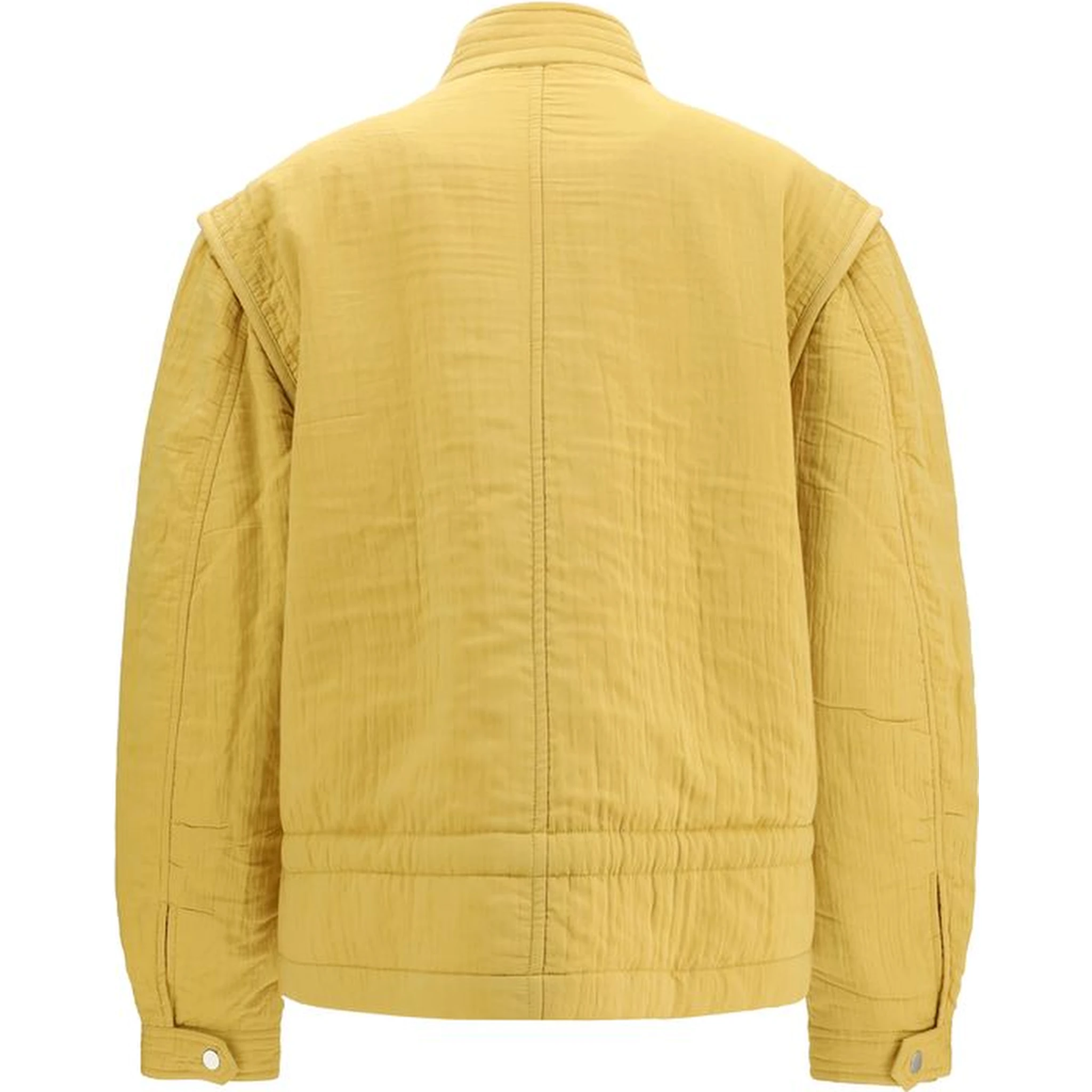 Bicolor Modal Full-Length Jacket