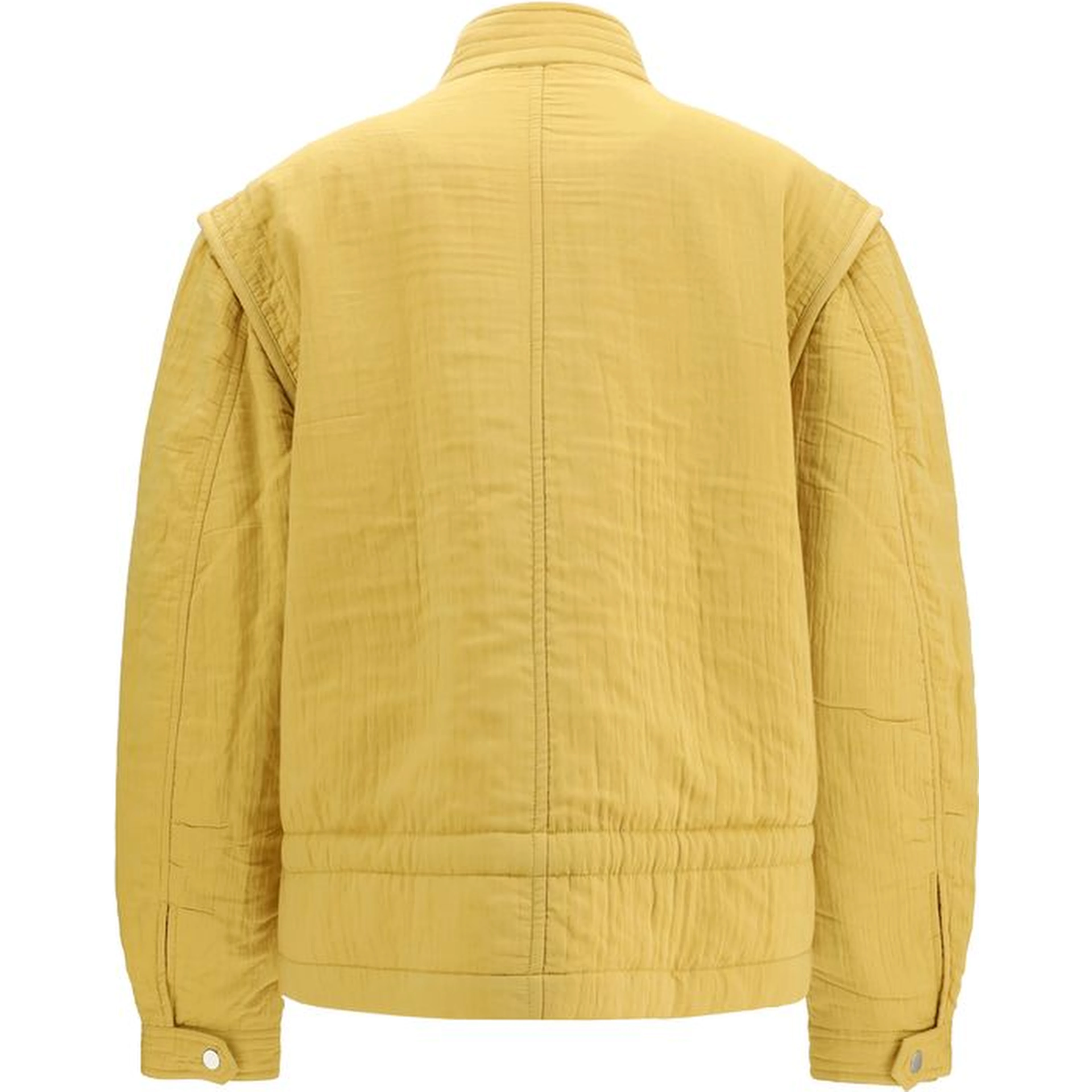 Bicolor Modal Full-Length Jacket