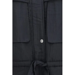 Black Modal Full-Length Jacket