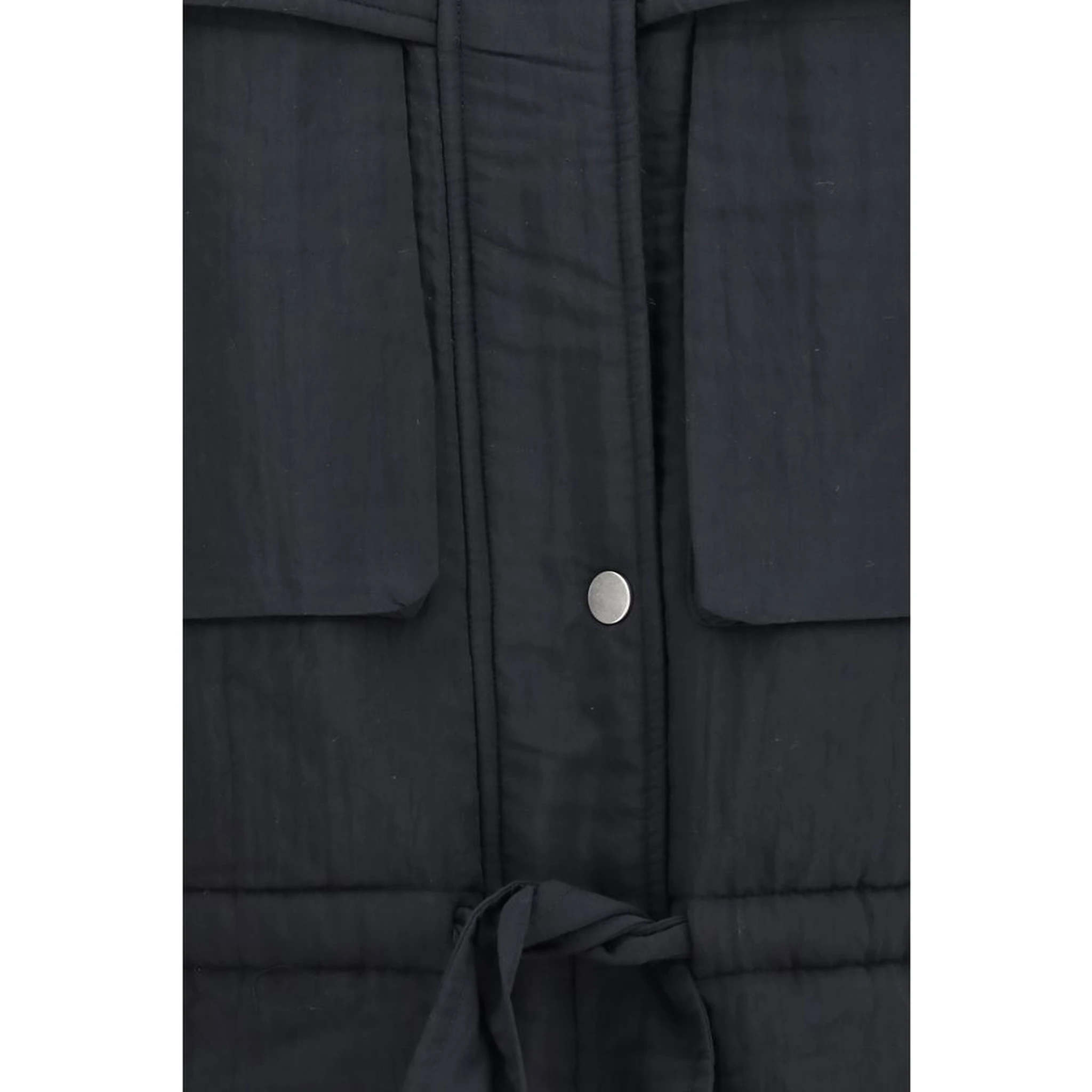 Black Modal Full-Length Jacket