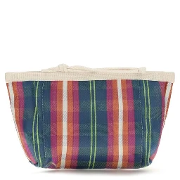 Multicolor Nylon Clutch Bag