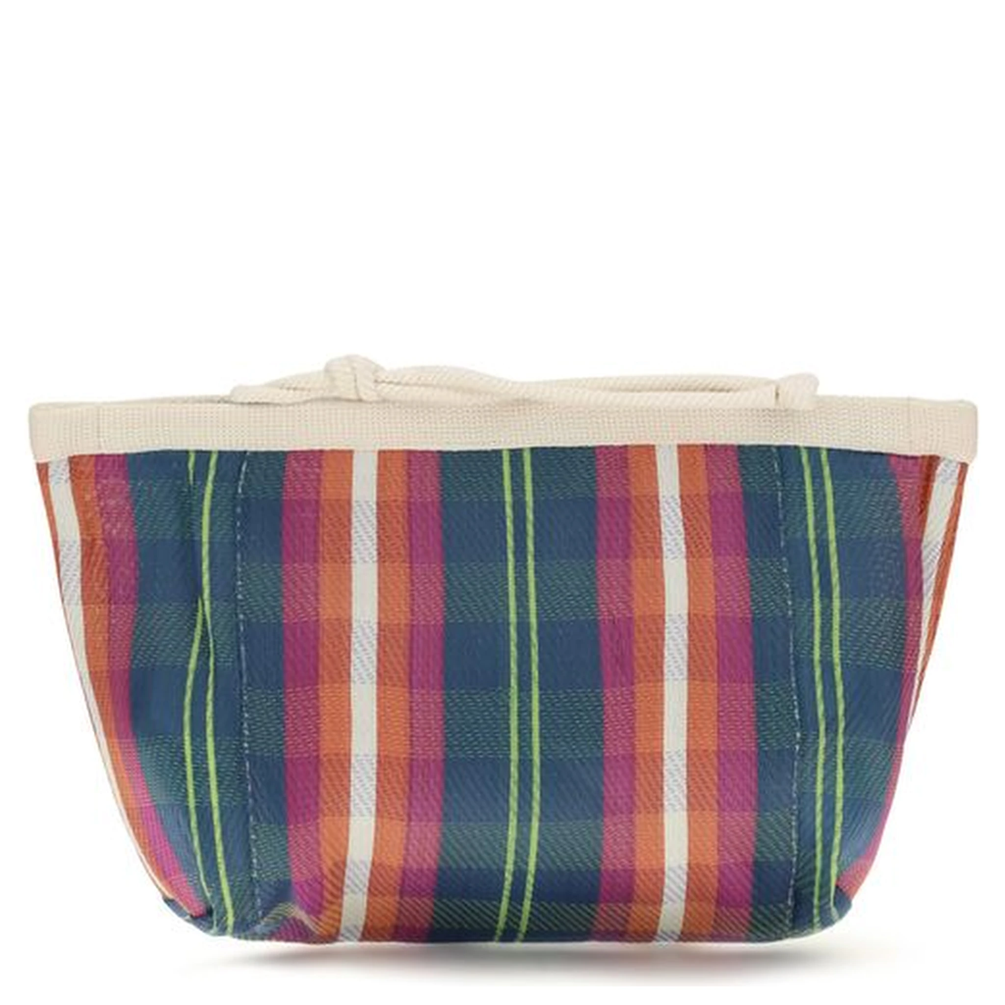 Multicolor Nylon Clutch Bag