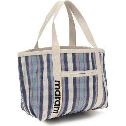 Multicolor Nylon Shoulder Bag