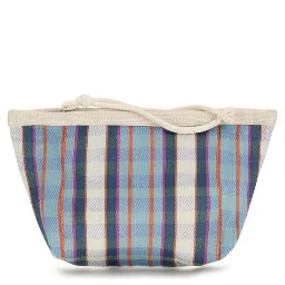 Multicolor Nylon Clutch Bag