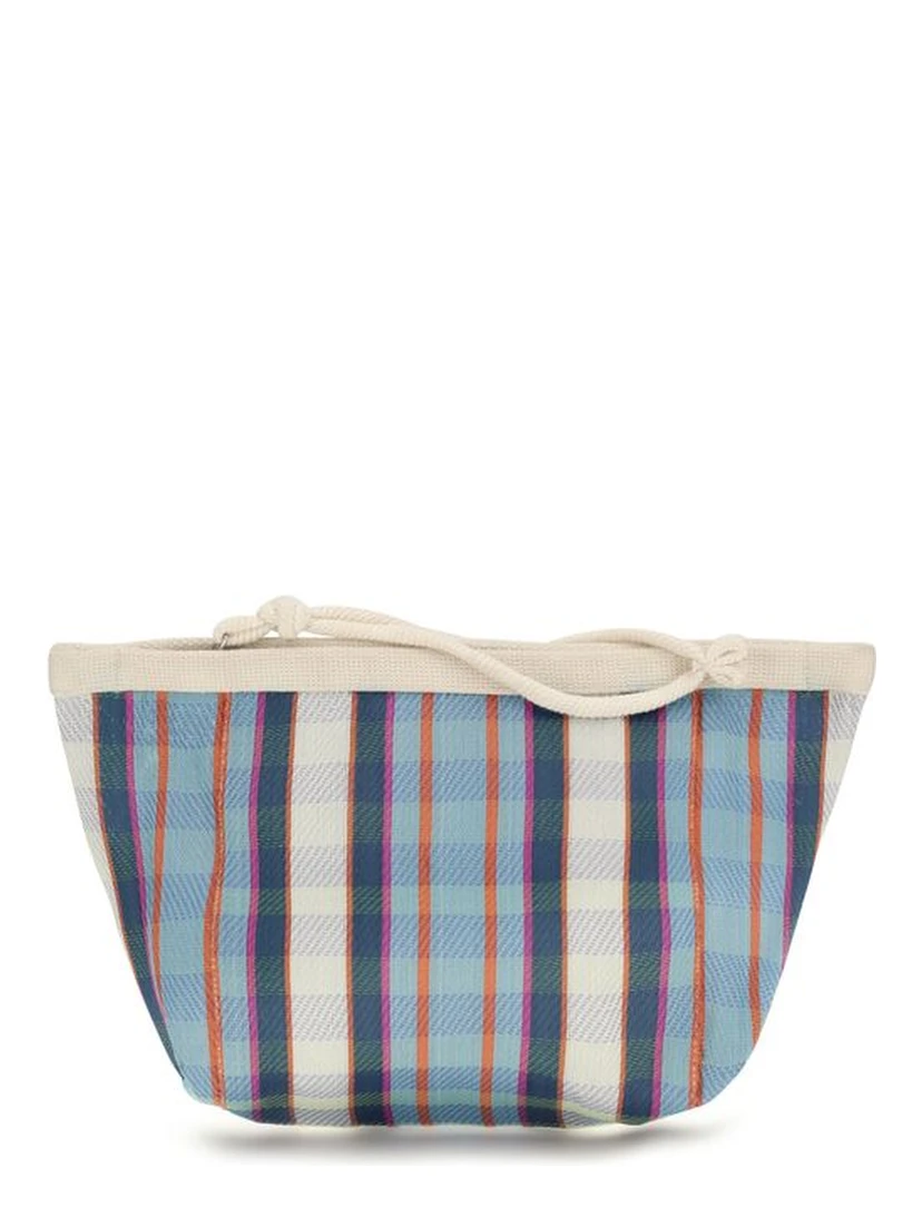 Multicolor Nylon Clutch Bag