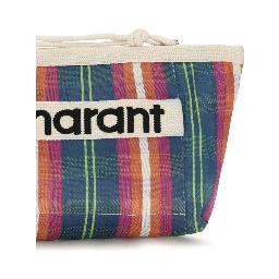 Multicolor Nylon Clutch Bag