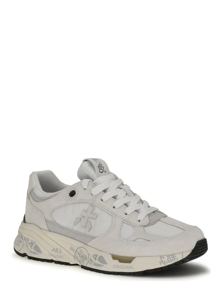 White Polyamide Chunky Sneakers alternative