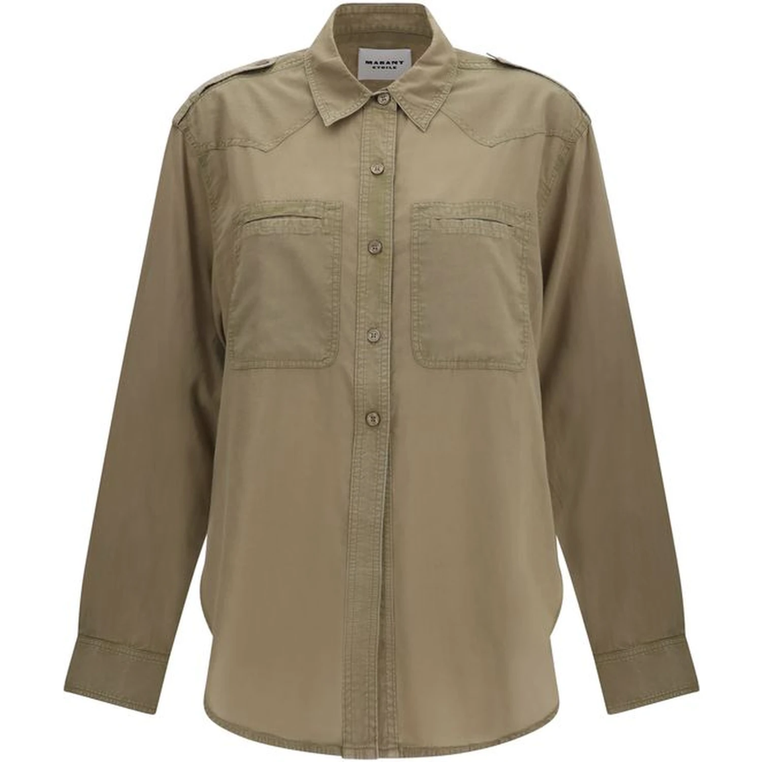 Bicolor Cotton Shirt