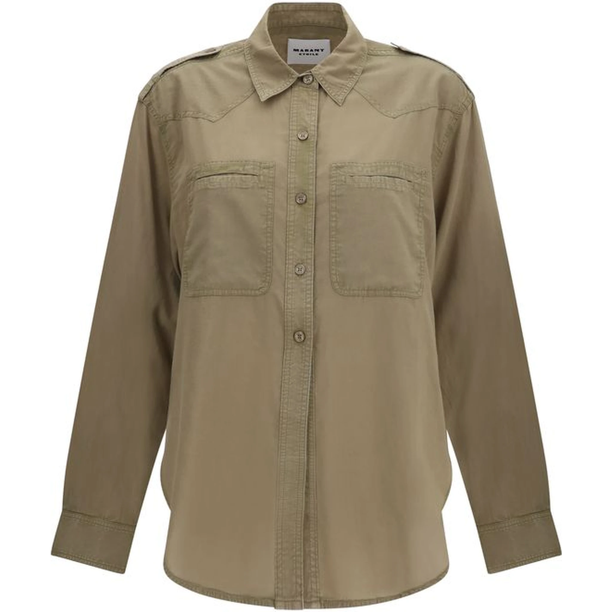 Bicolor Cotton Shirt
