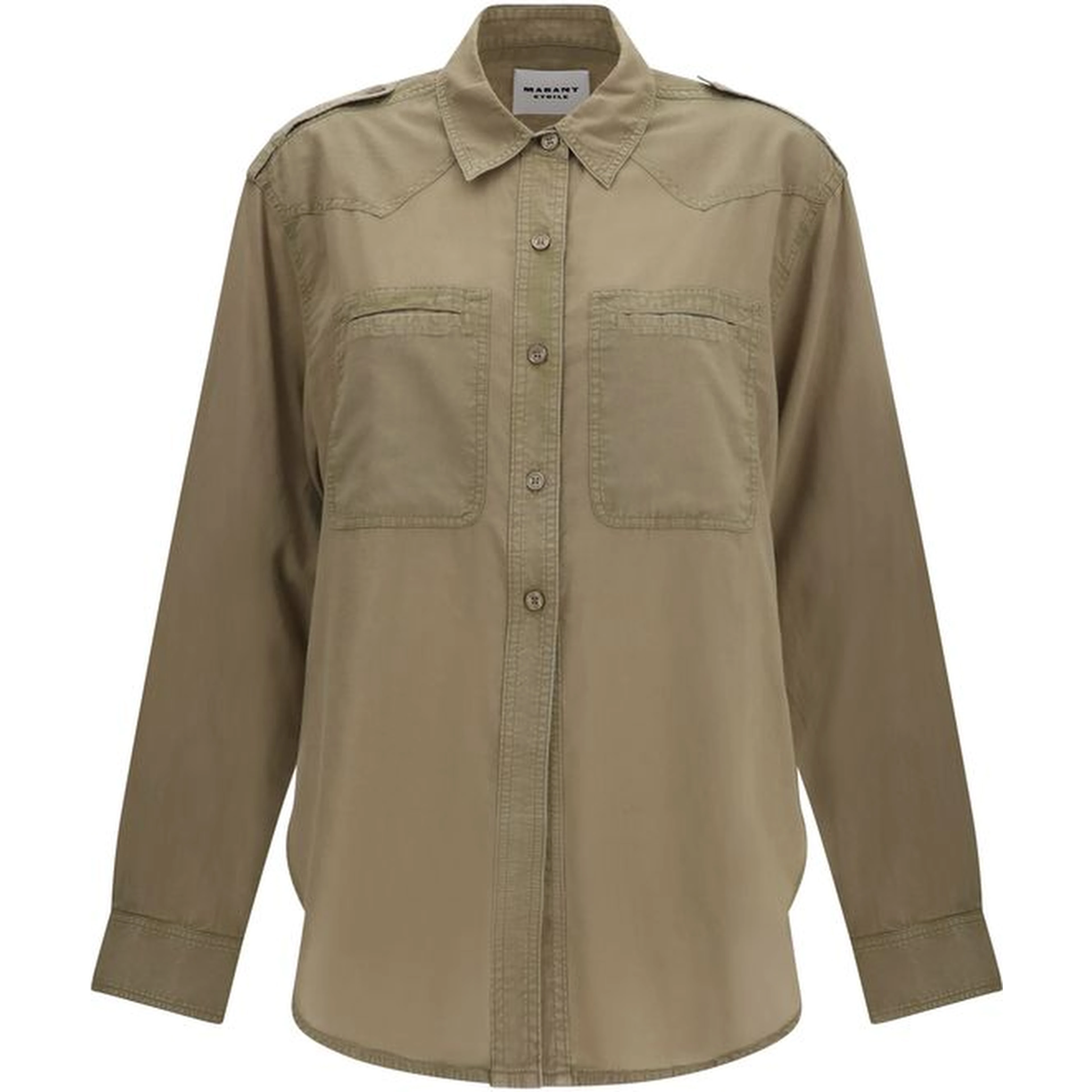 Bicolor Cotton Shirt