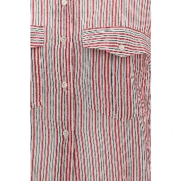 Beige Cotton Pattern Shirt