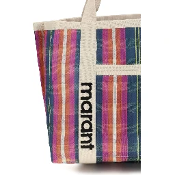 Multicolor Nylon Shoulder Bag