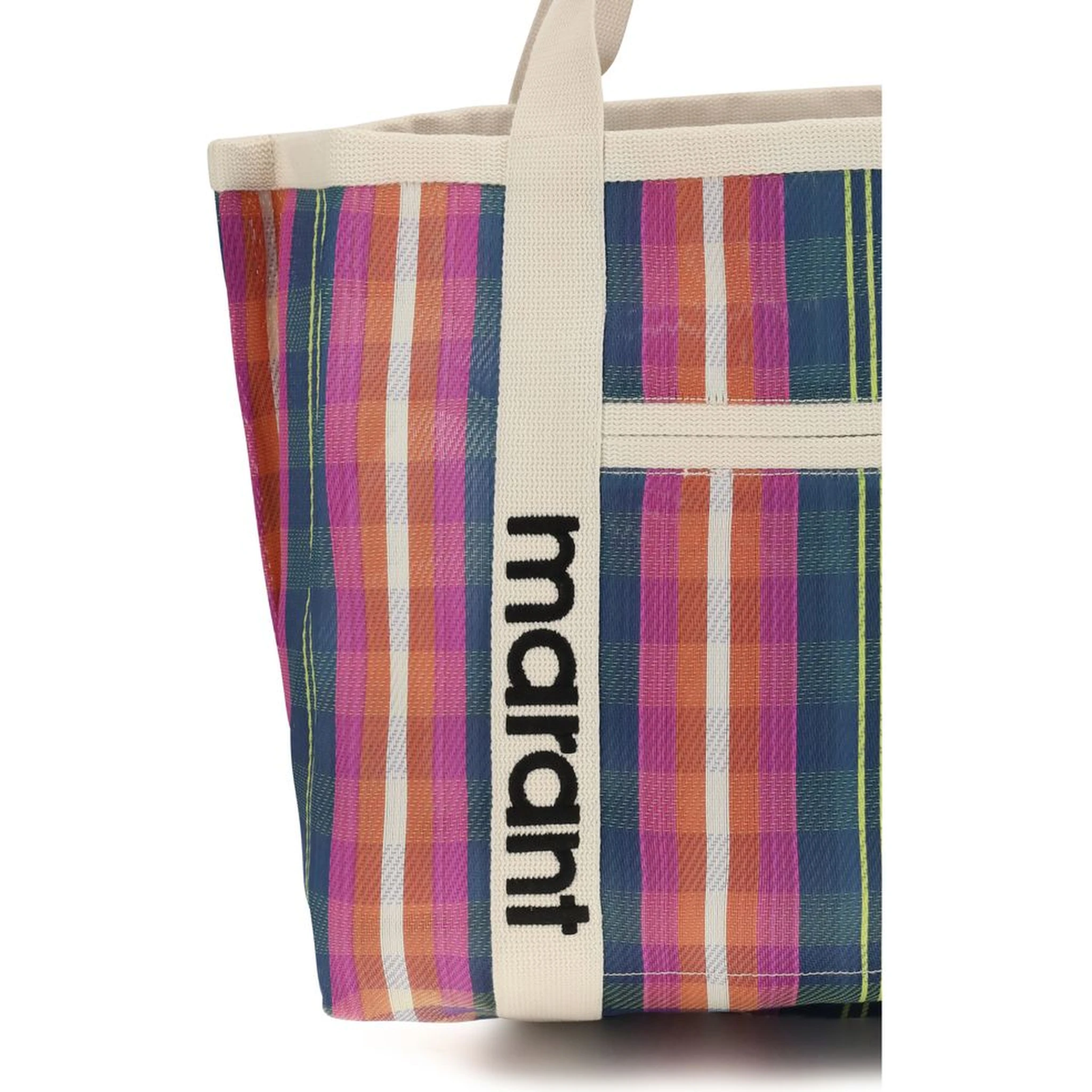 Multicolor Nylon Shoulder Bag