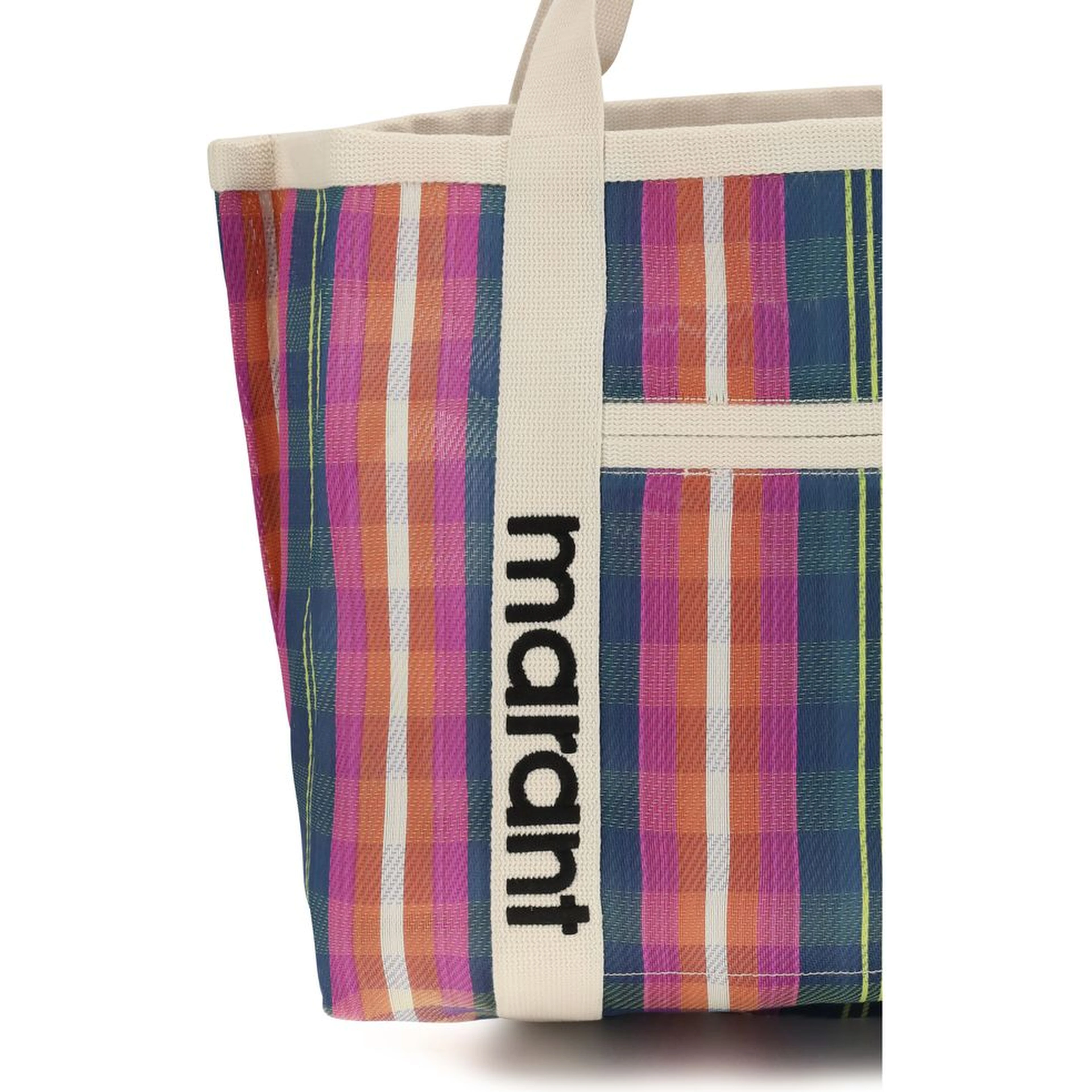 Multicolor Nylon Shoulder Bag