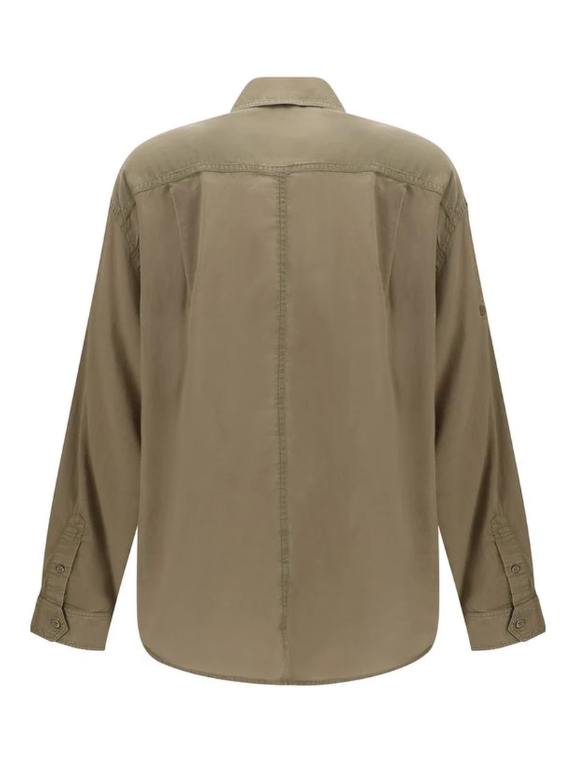 Bicolor Cotton Shirt