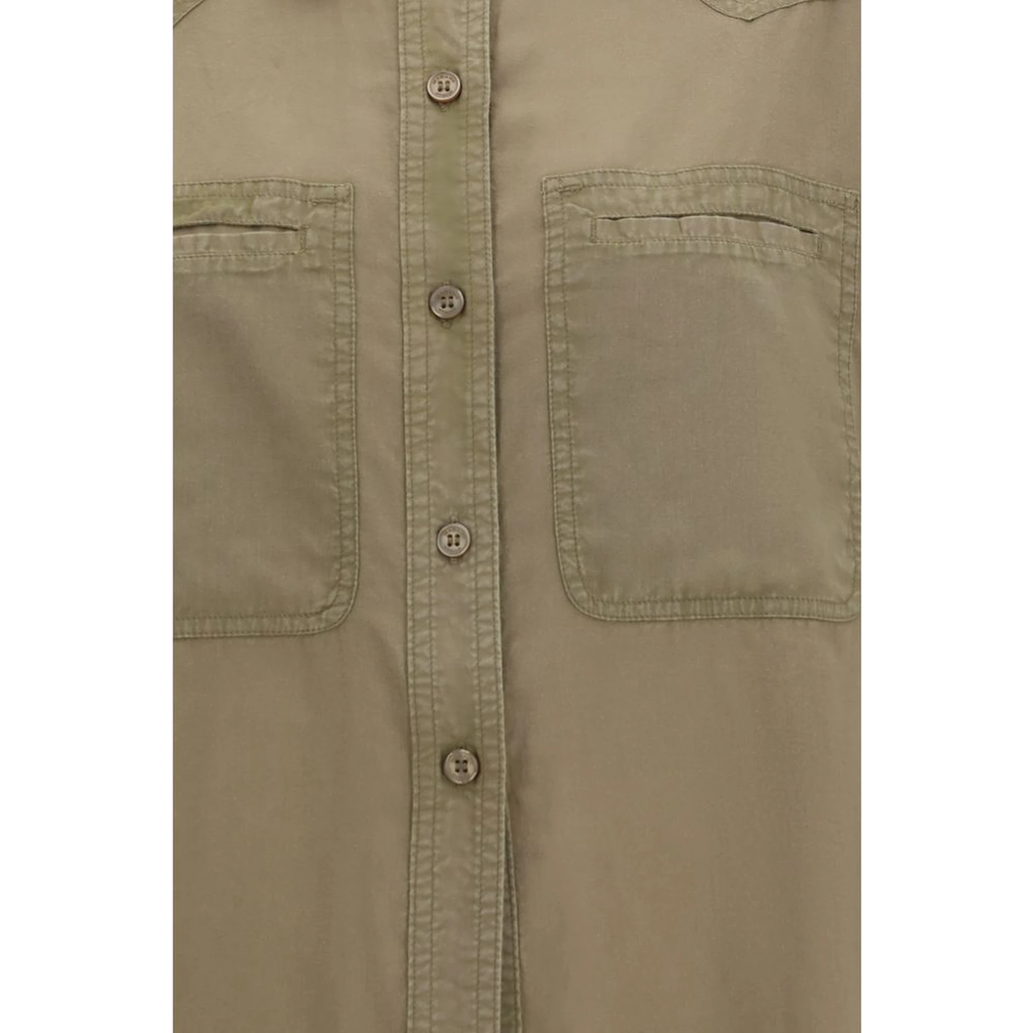 Bicolor Cotton Shirt