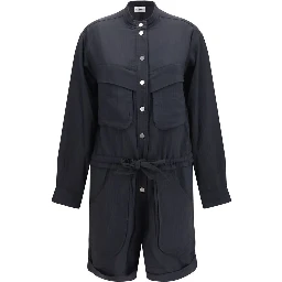 Black Viscose Jumpsuit