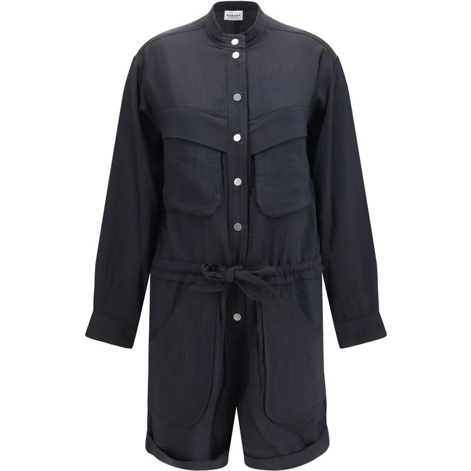Black Viscose Jumpsuit