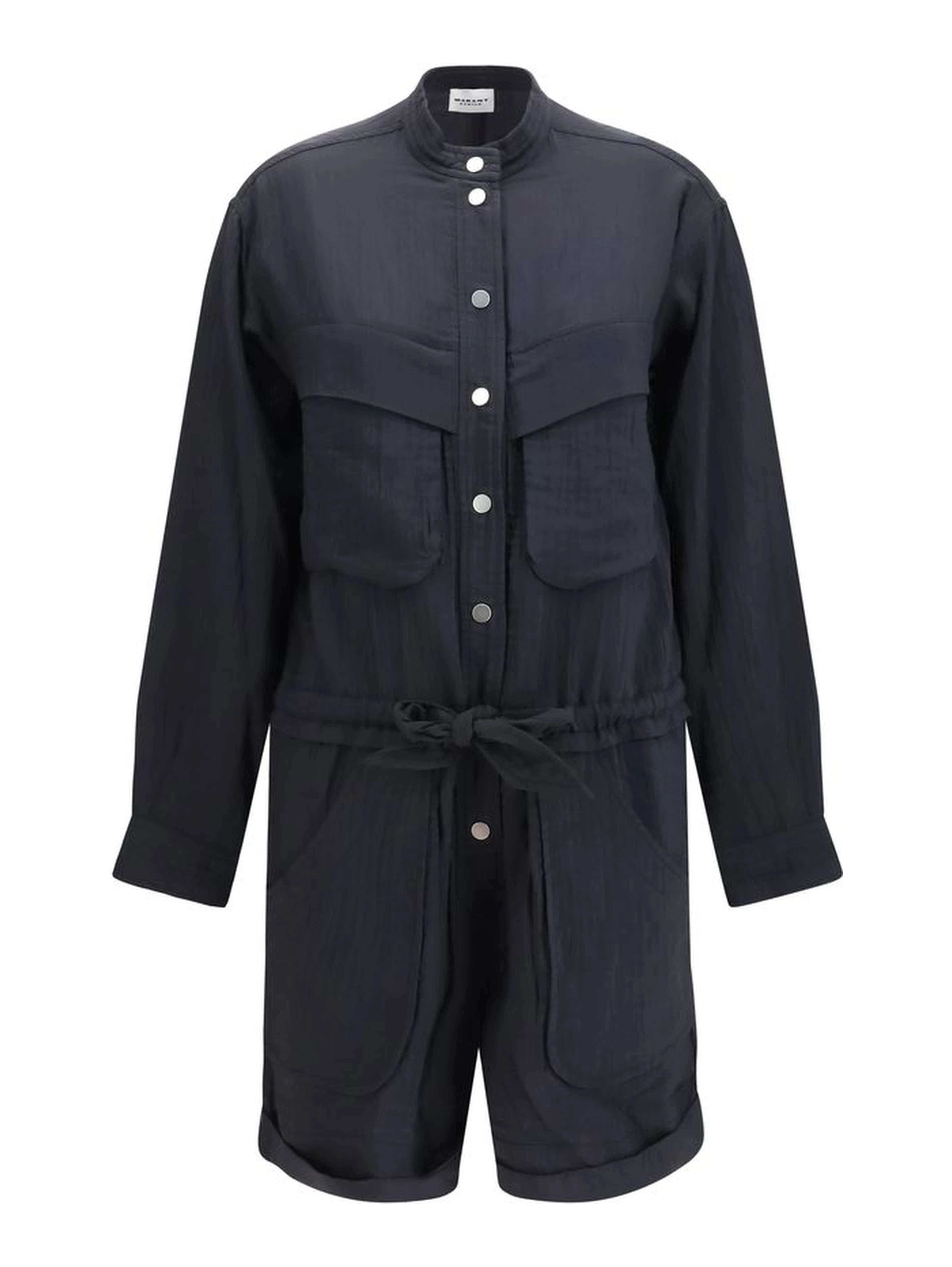 Black Viscose Jumpsuit