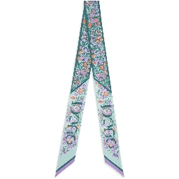 Multicolor Silk Scarf