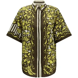 Multicolor Hemp Shortsleeve Shirt