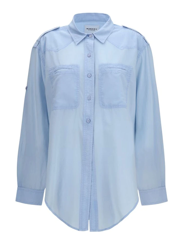 Blue Cotton Shirt
