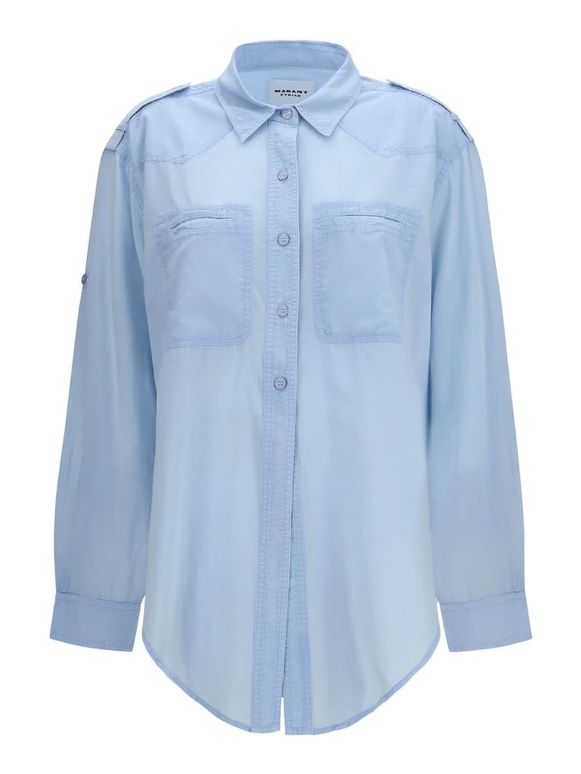 Blue Cotton Shirt