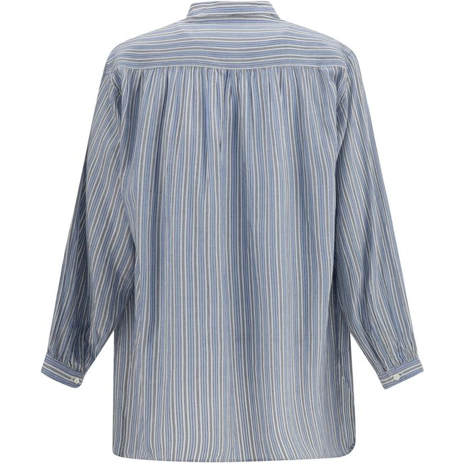 Blue Cotton Blouse