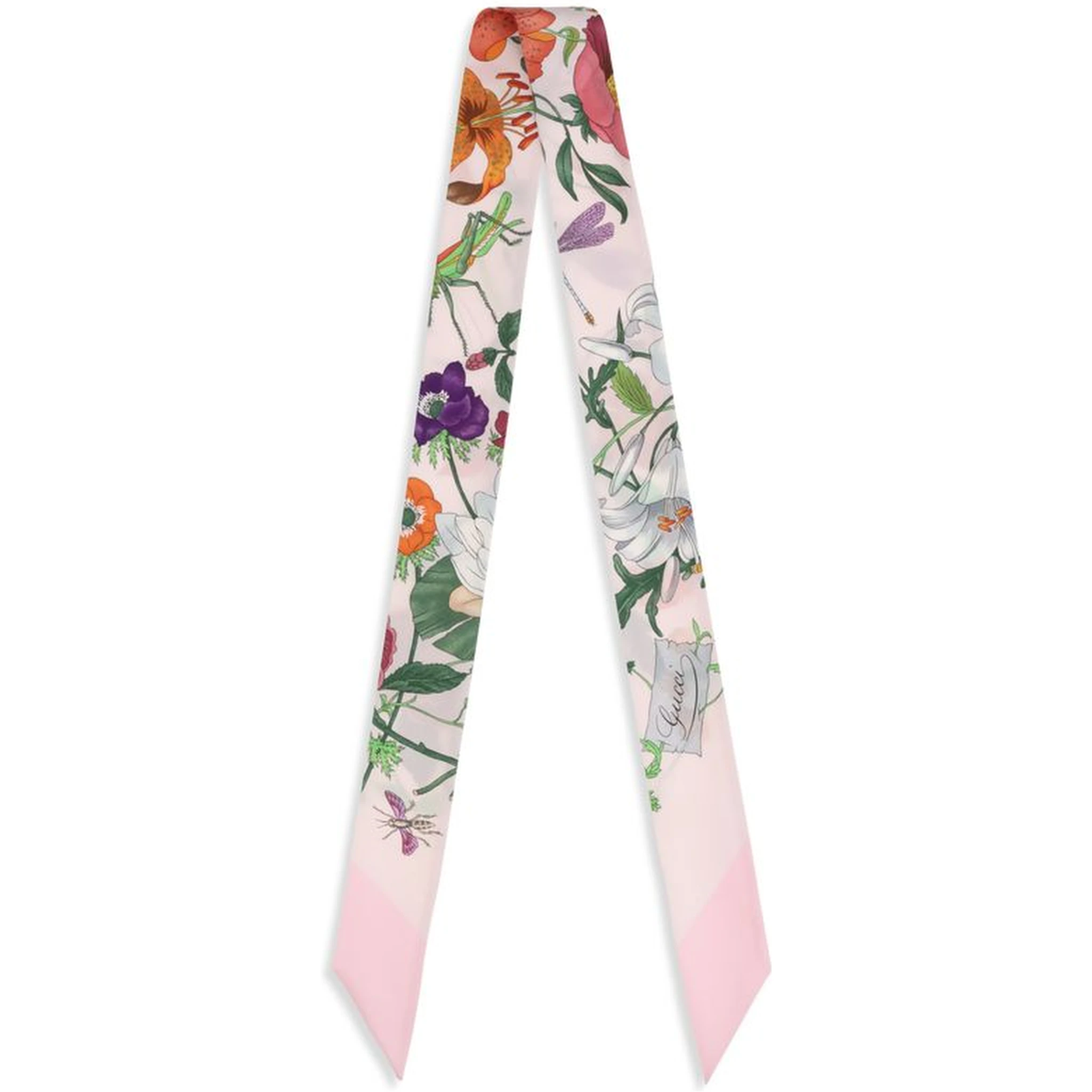 Multicolor Silk Scarf
