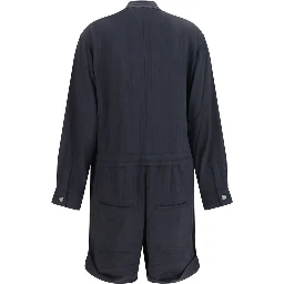 Black Viscose Jumpsuit