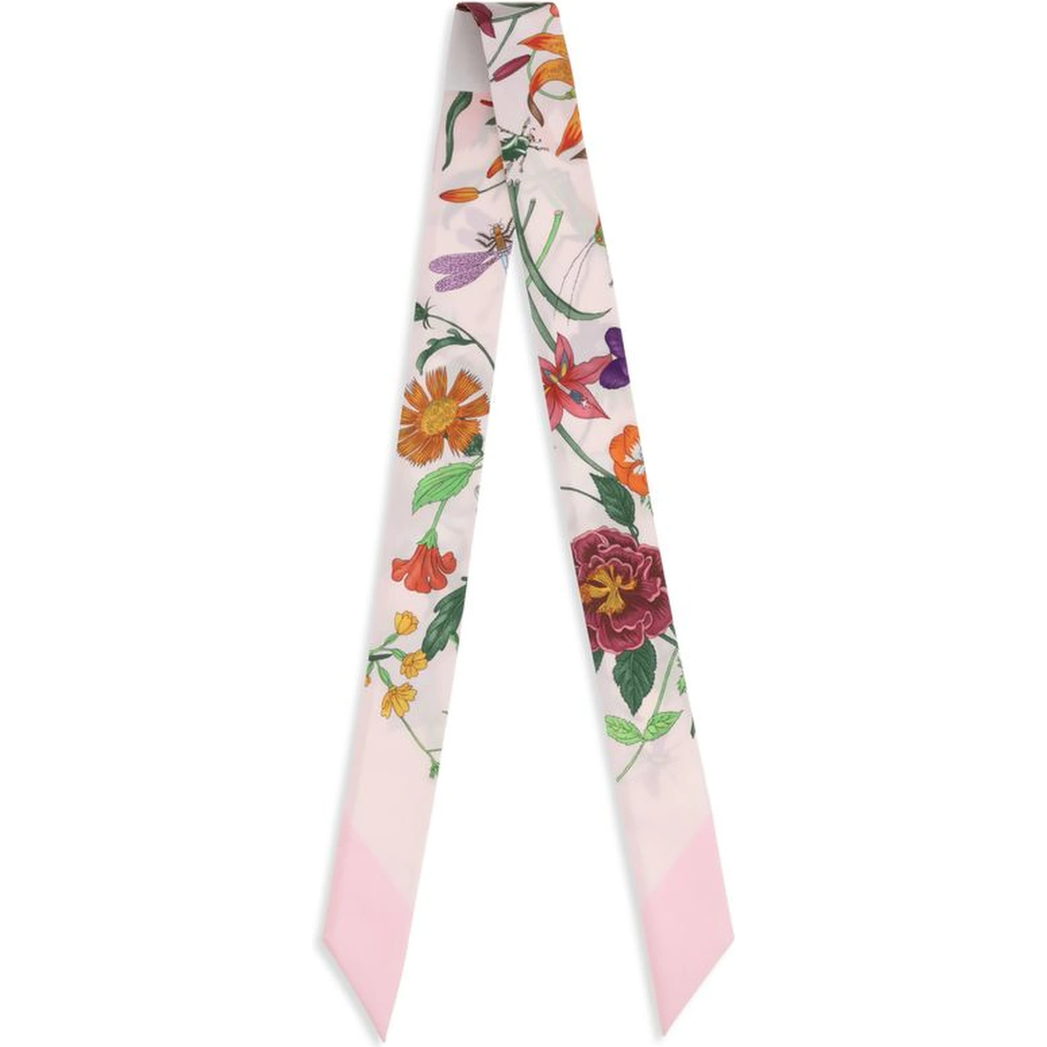 Multicolor Silk Scarf
