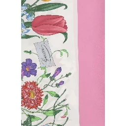 Multicolor Silk Scarf