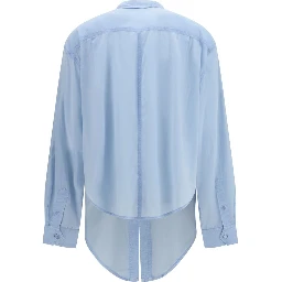 Blue Cotton Shirt