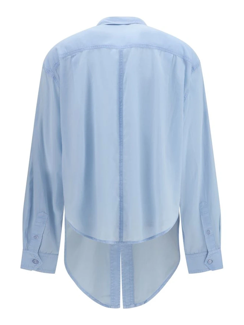 Blue Cotton Shirt