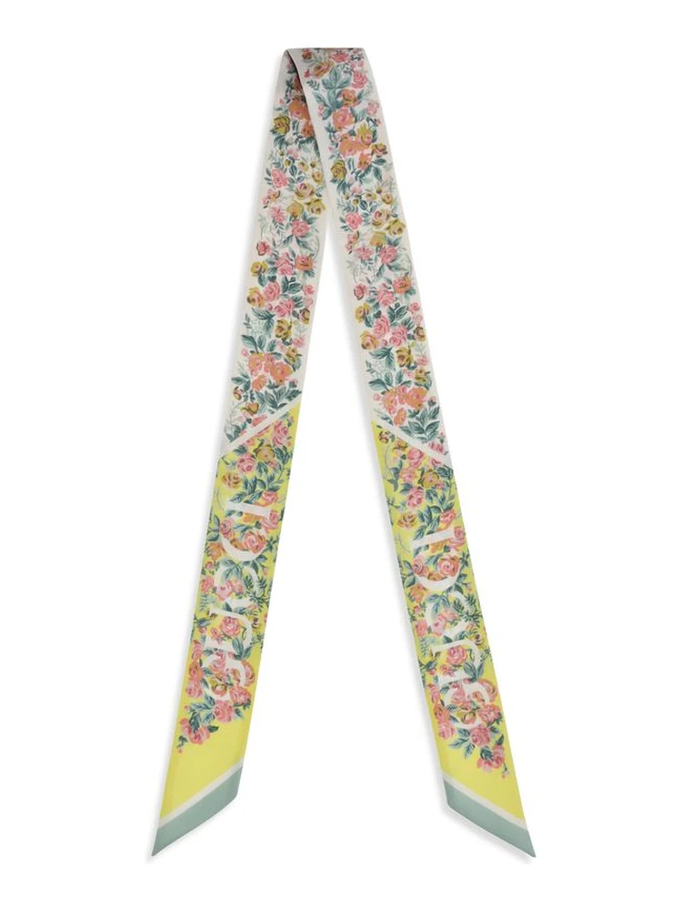 Multicolor Silk Scarf