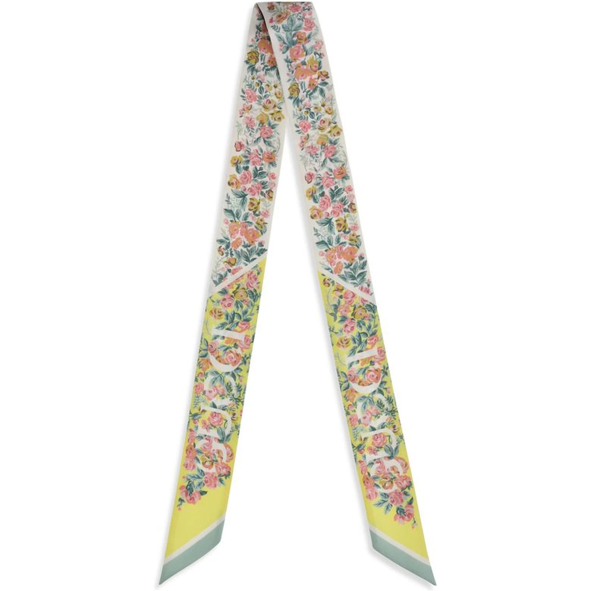 Multicolor Silk Scarf