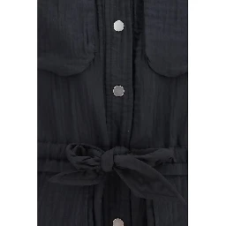 Black Viscose Jumpsuit