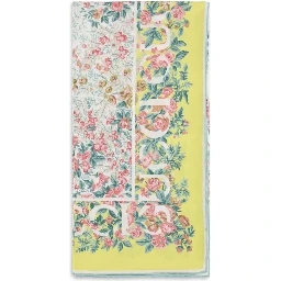 Multicolor Silk Scarf