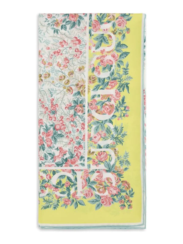 Multicolor Silk Scarf