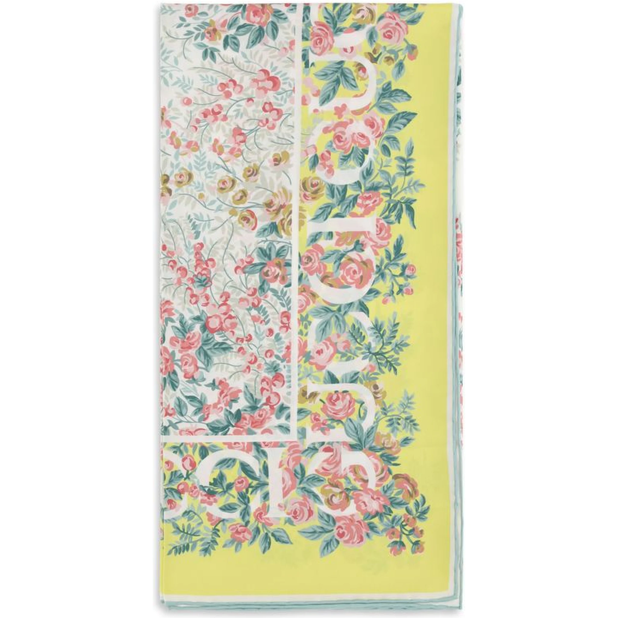 Multicolor Silk Scarf
