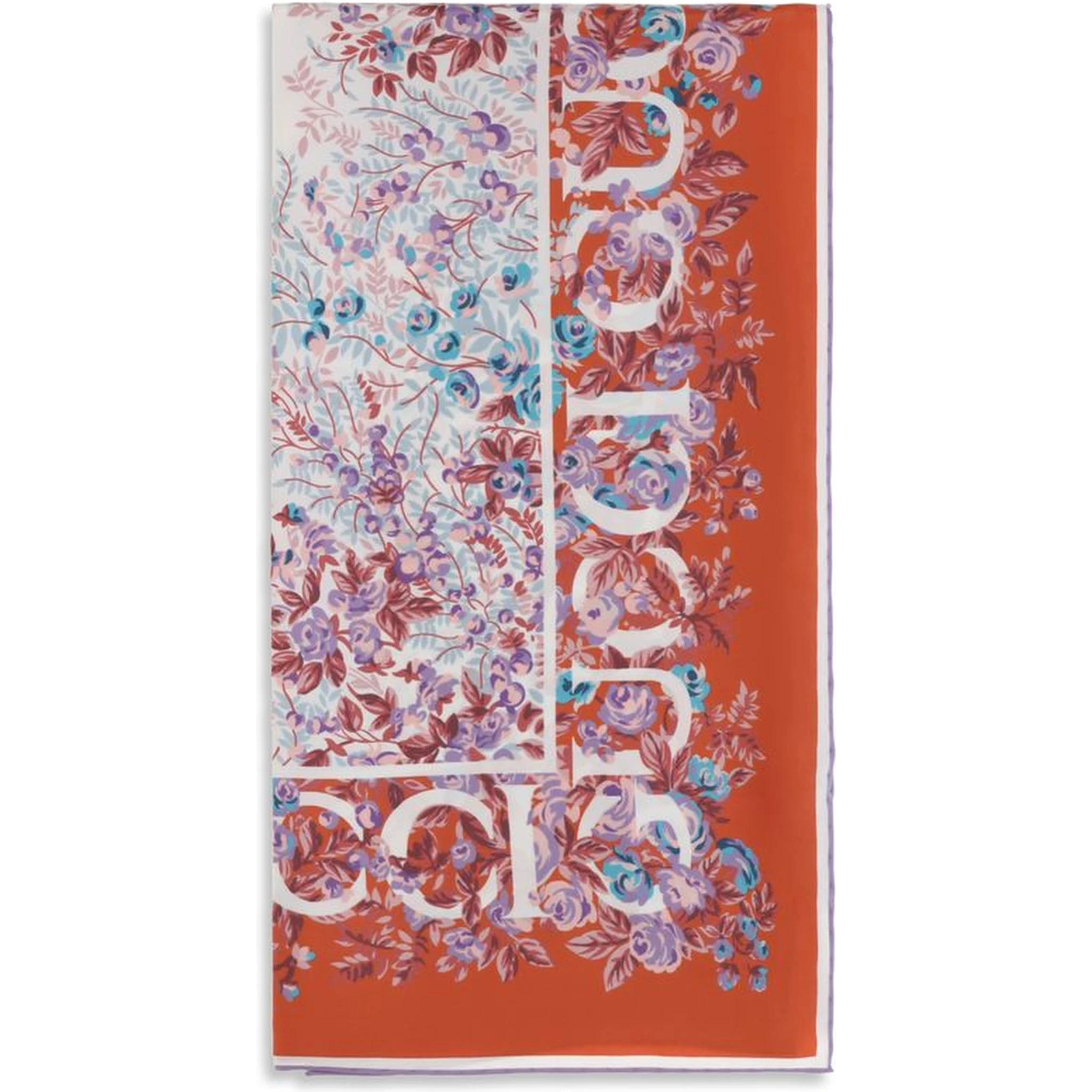 Multicolor Silk Scarf