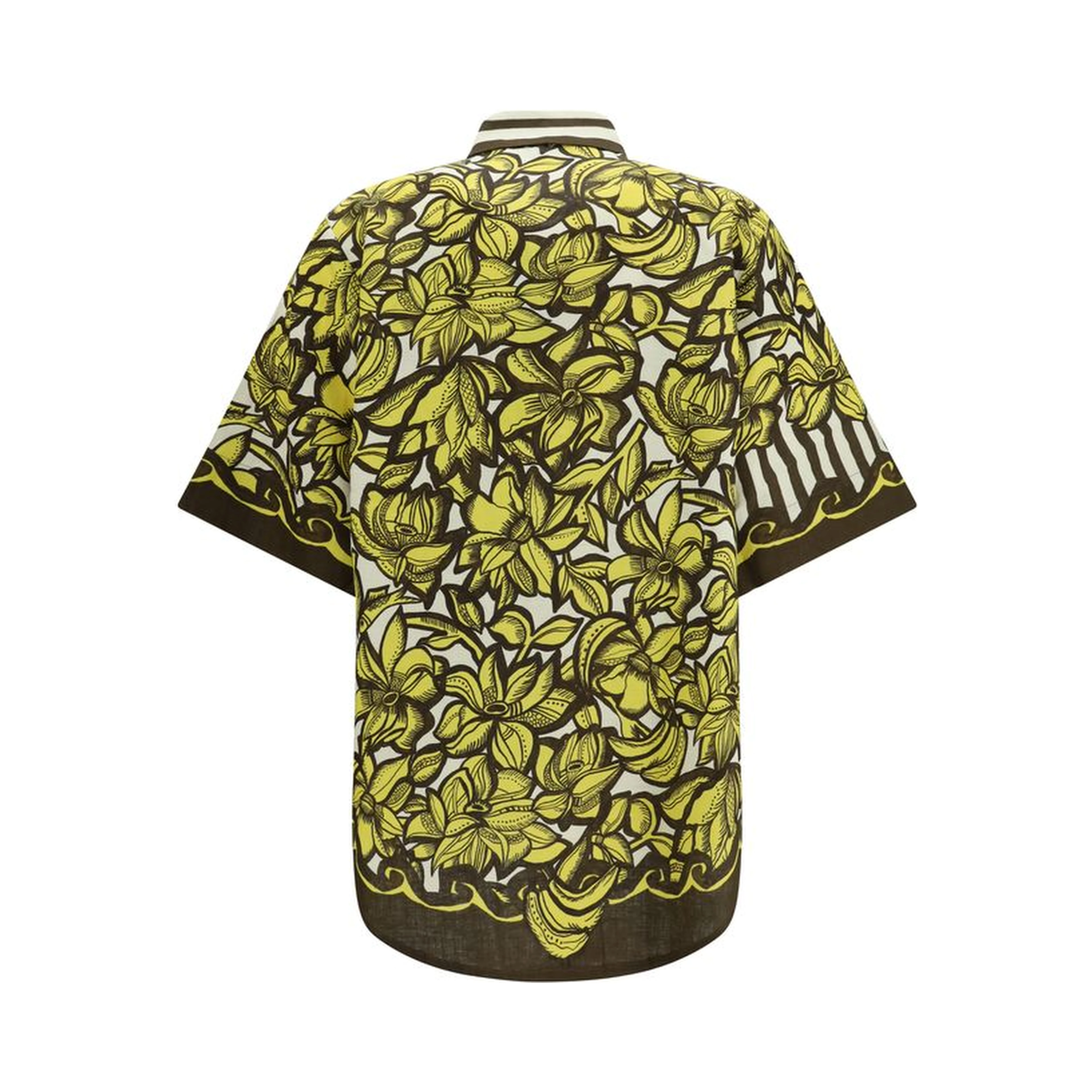 Multicolor Hemp Shortsleeve Shirt