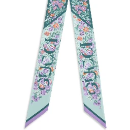 Multicolor Silk Scarf