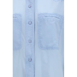 Blue Cotton Shirt