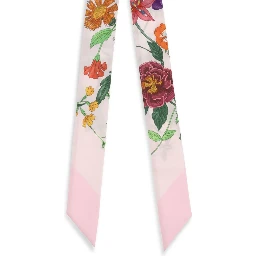 Multicolor Silk Scarf