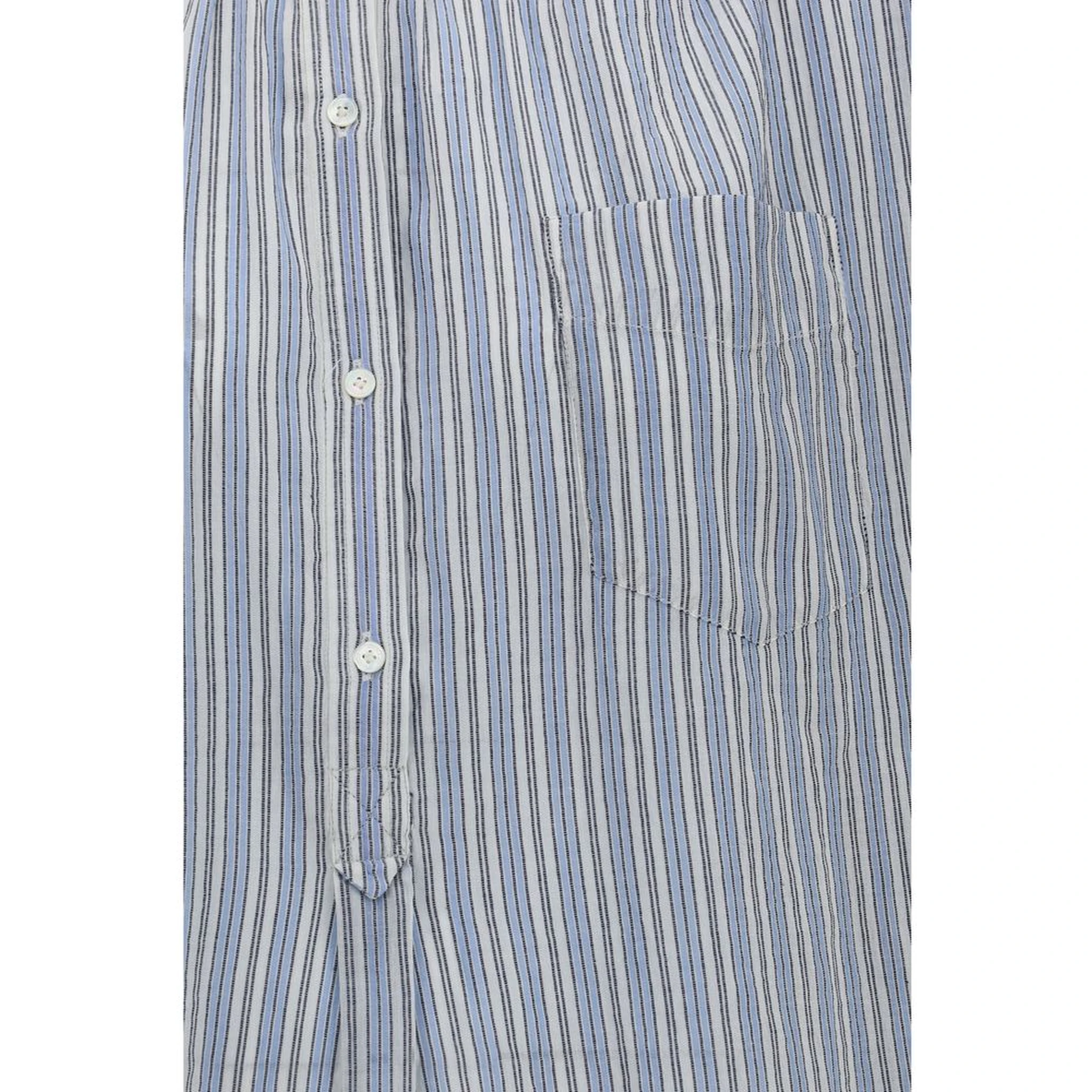 Blue Cotton Blouse
