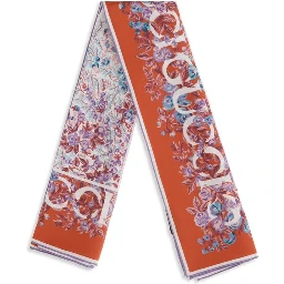 Multicolor Silk Scarf