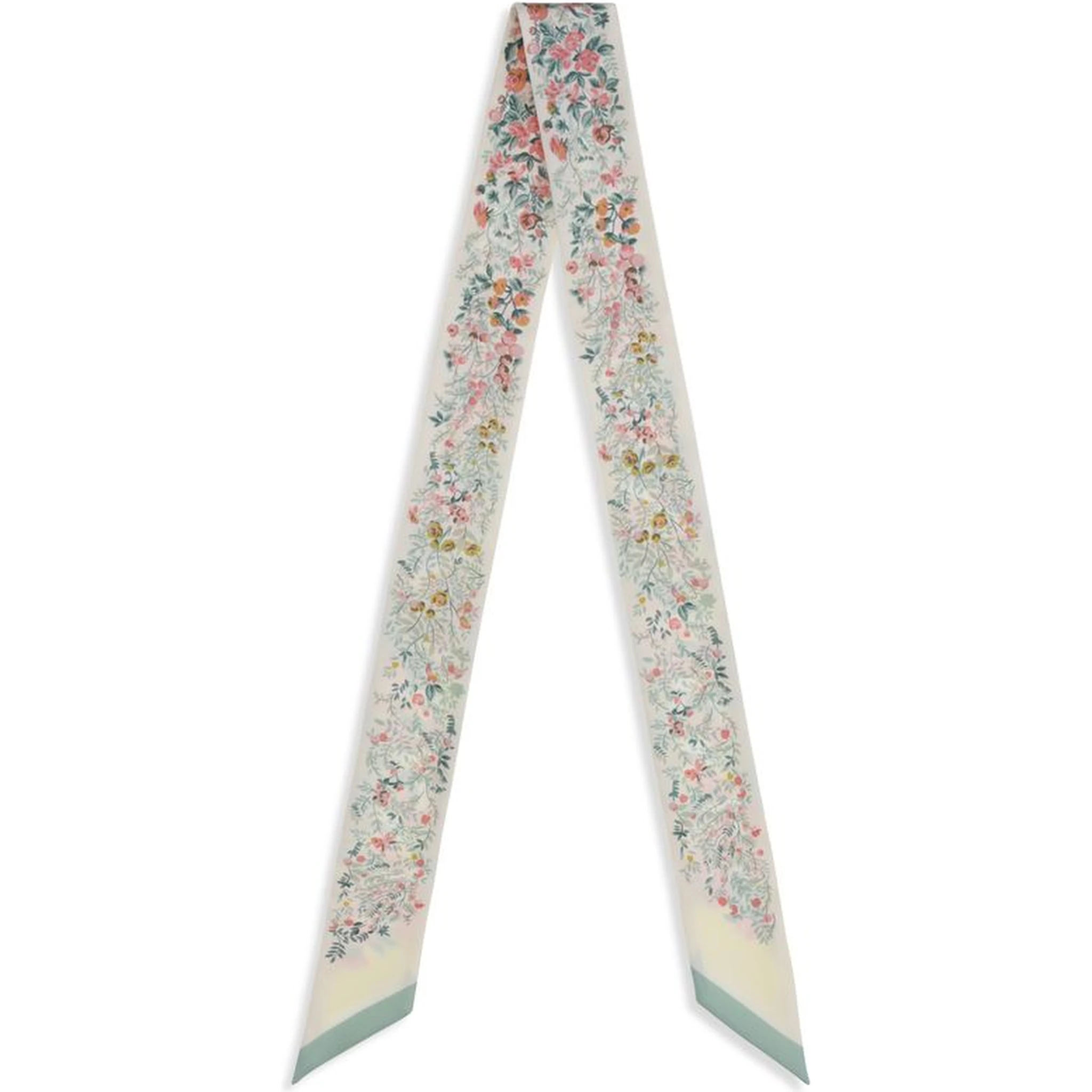 Multicolor Silk Scarf